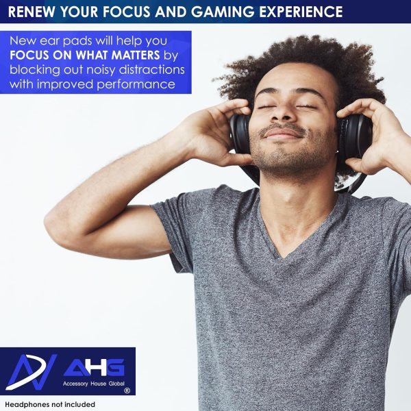 AHG QC35 Replacement Ear Pads / QC35 ii Ear Pads Cushion Blue Compatible - Image 5