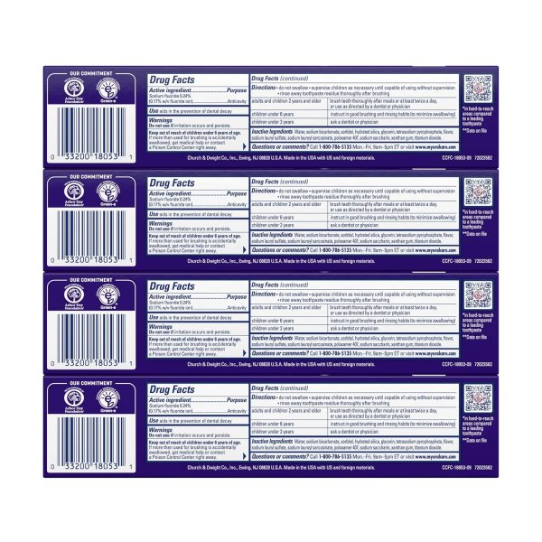 Arm & Hammer Complete Care Toothpaste, Fresh Mint Flavor, Whole Mouth - Image 2