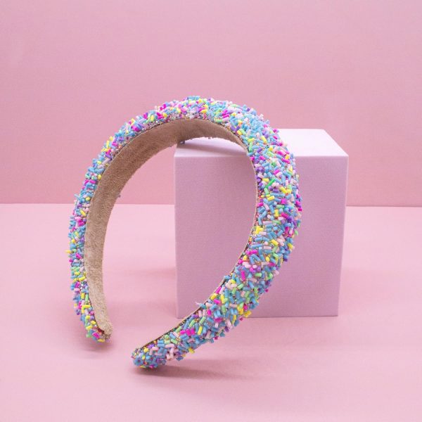 FROG SAC Headband for Girls, Candy Sprinkles Padded Headbands for Kids, - Image 9