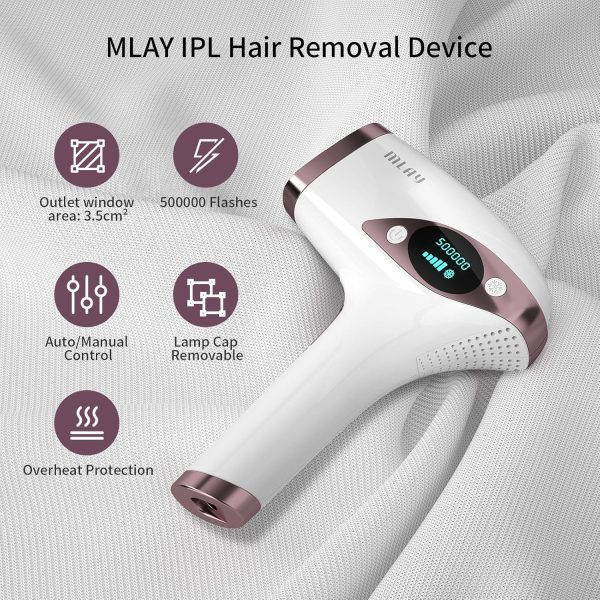 MLAY IPL Hair Removal for Women/Men, 15.5J High Energy IPL Hair Removal - Image 4