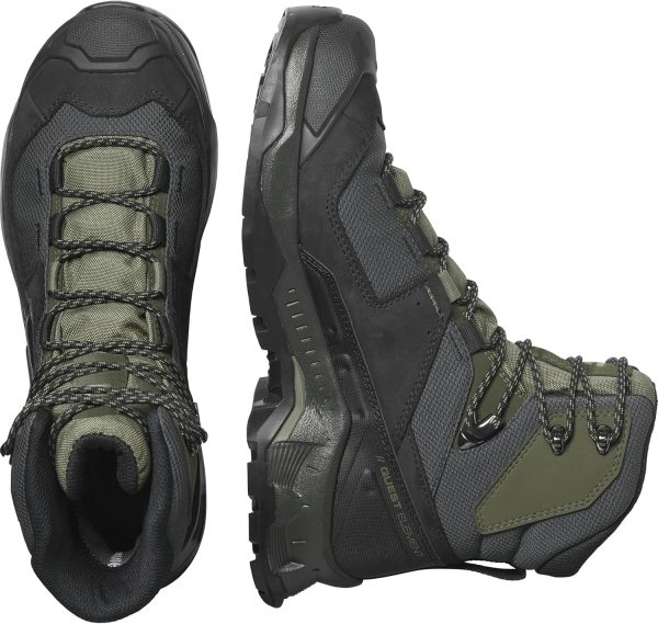 Salomon Men's QUEST ELEMENT GORE-TEX Leather Hiking Boot - Image 4