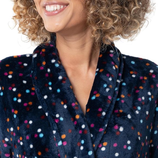 Fruit of the Loom Women's Fleece Robe - Image 3