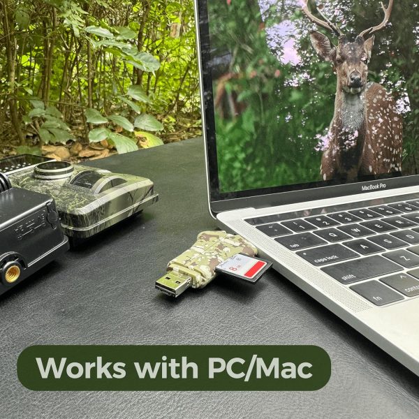 Kisumi Trail Camera Viewer, Game Camera SD Card Viewer for Hunters to View - Image 5