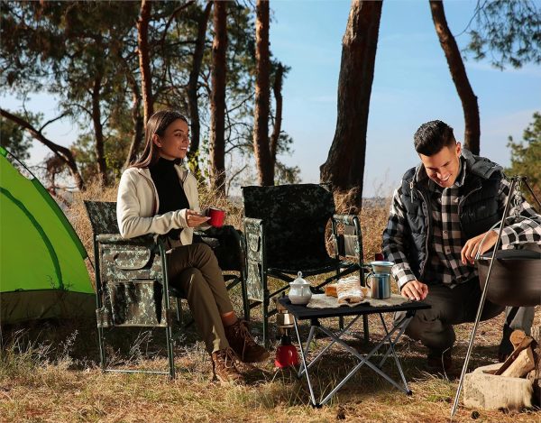 TREKOLOGY Small Camping Table Beach Table Camping Side Table That Fold Up - Image 8