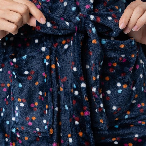 Fruit of the Loom Women's Fleece Robe - Image 5