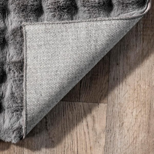 nuLOOM 5' x 8' Cozy Plush SuperiorWash Area Rug, Machine Washable, - Image 7