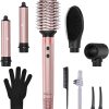 hair straightener brush