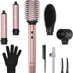 hair straightener brush