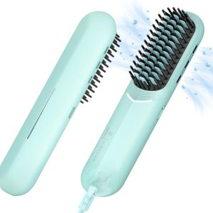 hair straightener brush