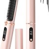 hair straightener brush