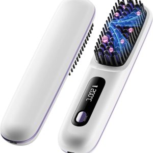 hair straightener brush
