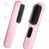 hair straightener brush
