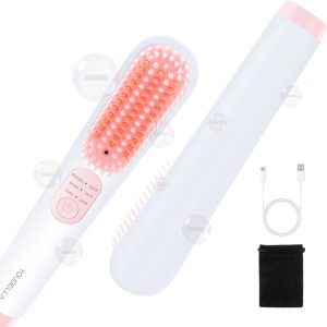 hair straightener brush