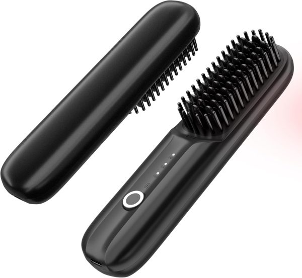 hair straightener brush