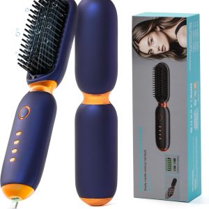 hair straightener brush
