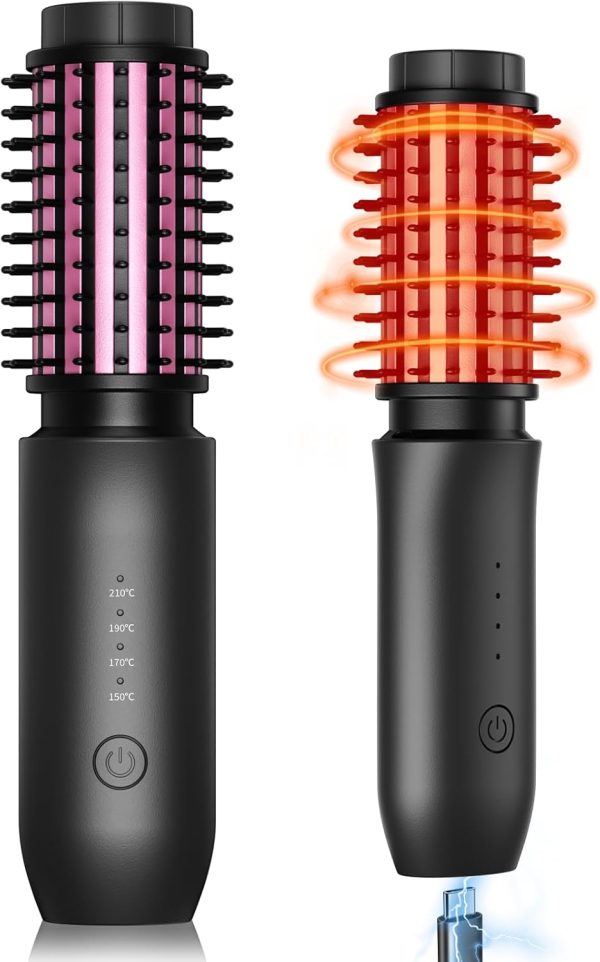 hair straightener brush