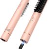 hair straightener brush