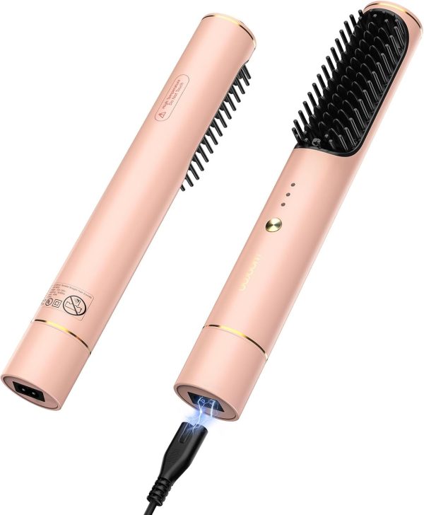 hair straightener brush
