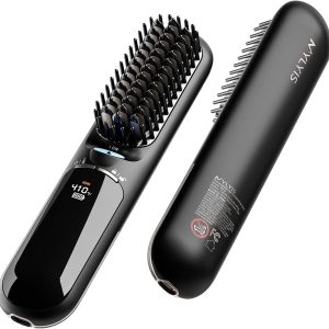 hair straightener brush