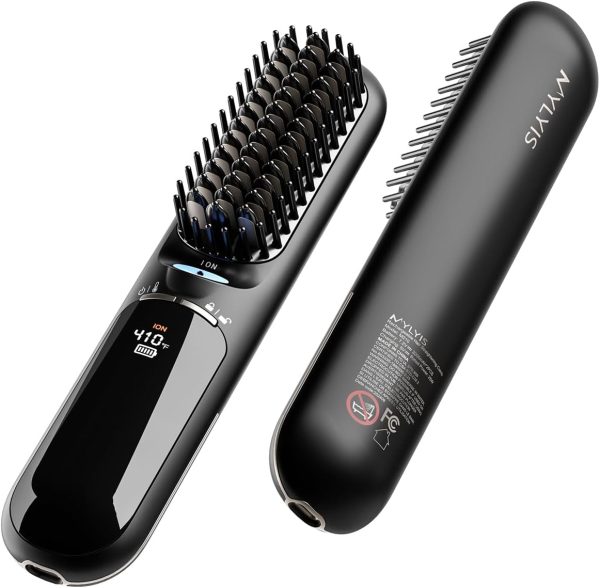 hair straightener brush