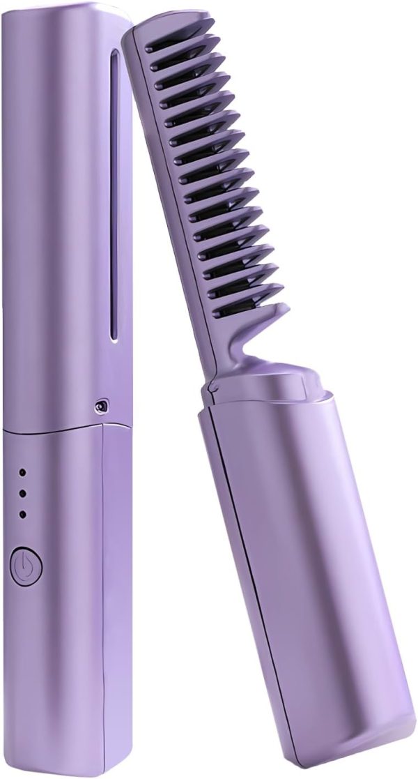 hair straightener brush