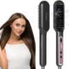 hair straightener brush