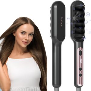 hair straightener brush
