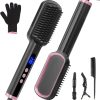 hair straightener brush