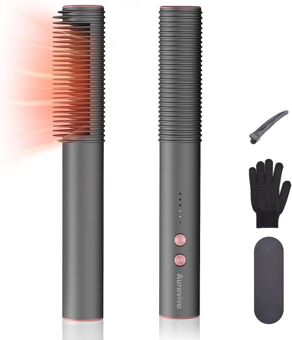 hair straightener brush