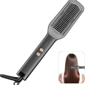 hair straightener brush