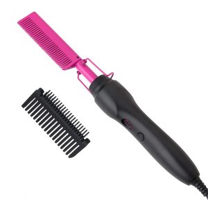 hair straightener brush