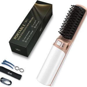 hair straightener brush
