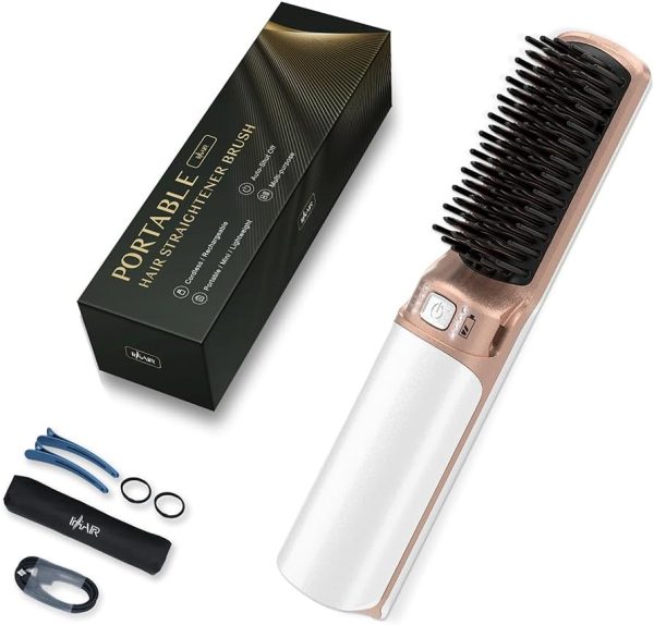hair straightener brush