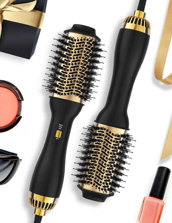 hair straightener brush