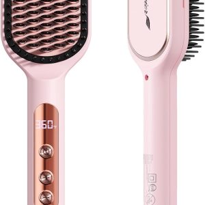 hair straightener brush