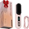 hair straightener brush