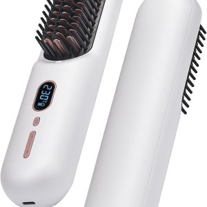 hair straightener brush