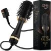 hair straightener brush