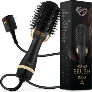 hair straightener brush