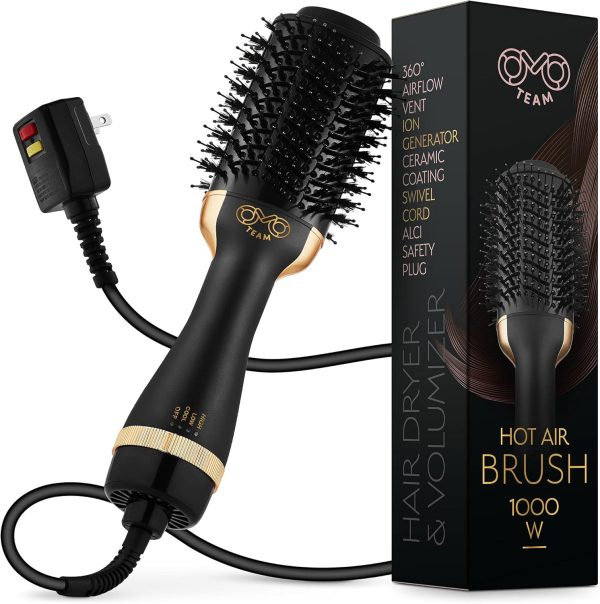 hair straightener brush